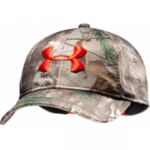 Under Armour Youth Cascade Cap - Xtra/Dynamite (ONE SIZE FITS MOST)