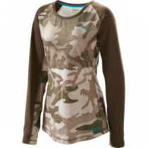 Cabela's Women's OutfitHER Active Long-Sleeve Shirt - Outfitter Camo (SMALL)