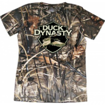 Duck Dynasty Women's Call 2 Fly Short-Sleeve Tee Shirt - Max 4 'Camouflage' (MEDIUM)