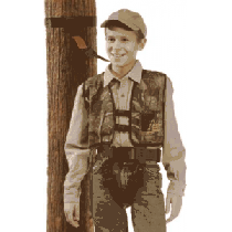 Hunter Safety System Lil' Treestalker Youth Harness - Green