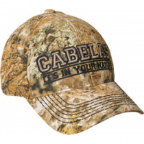 Cabela's Men's It's In Your Nature Camo Cap - Zonz Western 'Camouflage' (ONE SIZE FITS MOST)