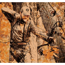 HUNTER SAFETY SYSTEM Ultra-Lite Flex Harness - Camo