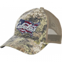 Cabela's Americana Meshback Cap - Zonz Western 'Camouflage' (ONE SIZE FITS MOST)