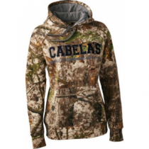 Cabela's Women's ColorPhase Hunt Hoodie with 4MOST Adapt - Zonz Woodlands 'Camouflage' (SMALL)