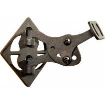 Skull Hooker Bone Bracket - Black