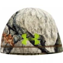 Under Armour Men's ColdGear Infrared Scent Control Fleece Beanie - Realtree Xtra 'Camouflage' (ONE SIZE FITS MOST)