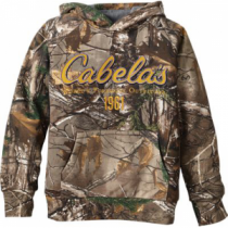 Cabela's Boys' Opening-Day Hoodie - Realtree Xtra 'Camouflage' (MEDIUM)