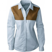 Cabela's Women's OutfitHER Shooting Shirt - Pearl Blue (XS)