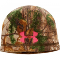 Under Armour Women's ColdGear Infrared Scent Control Beanie - Realtree Xtra 'Camouflage' (ONE SIZE FITS MOST)