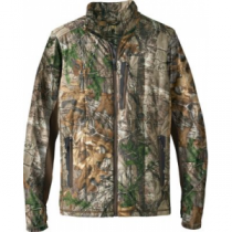 Cabela's Instinct Men's Reliant Whitetail Power Stretch Hybrid Jacket with Thinsualte and Polartec - Zonz Woodlands 'Camouflage' (3XL)