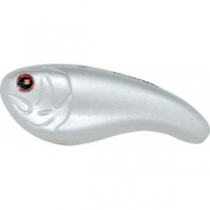 Sbile Flatt Shad Sinking Large - White