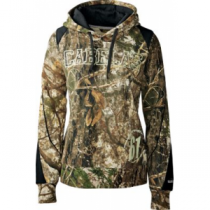 Cabela's Women's ColorPhase Hoodie with 4MOST Adapt - Zonz Woodlands 'Camouflage' (Large)