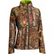 Under Armour Women's ColdGear Infrared Scent-Control Speed Freek Jacket - Realtree Xtra 'Camouflage' (LARGE)