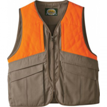 Cabela's Men's Upland Traditions Vest - Tan/Blaze (3XL)