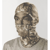 Cabela's + Icebreaker Men's Merino Camo Balaclava - Zonz Woodlands 'Camouflage' (ONE SIZE FITS MOST)