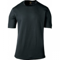 Cabela's + Icebreaker Men's Merino First-Layer Short-Sleeve Crew - Black (LARGE)