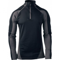 Cabela's Men's E.C.W.C.S. Polartec Power Dry Polar Weight 1/4-Zip Pullover Regular - Black (Medium)