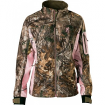Browning Women's Hell's Belles Soft-Shell Jacket - Realtree Xtra 'Camouflage' (MEDIUM)