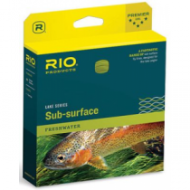 RIO Aqualux Intermediate Fly Line - Clear/Translucent Green