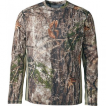 Cabela's Men's Camo Granite Range Active Long-Sleeve Shirt - Zonz Woodlands 'Camouflage' (MEDIUM)