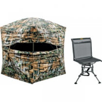 PRIMOS Double Bull Double-Wide Deluxe Sit N' Hunt Mag Combo - Black