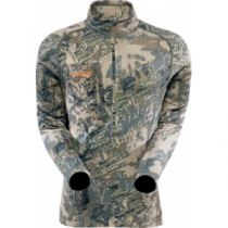 Sitka Men's Core Heavyweight Zip Tee - Optifade Open Cntry (XL)