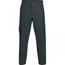 Propper Men's Cotton-Ripstop BDU Trousers Solid - Black (2XL)