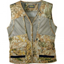 Cabela's Men's Upland Cool Mesh Vest - Zonz Western 'Camouflage' (LARGE)