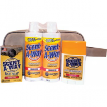 Scent-A-Way Max Travel Shower Kit