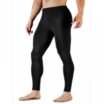 Tommie Copper Men's Recovery Running Tights - Black (XL)