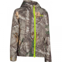 Under Armour Youth ColdGear Infrared MagZip Wind Hoodie - Realtree Xtra 'Camouflage' (MEDIUM)