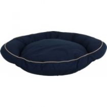 Cabela's Classic Canvas Bolster Pet Bed - Blue (SMALL)