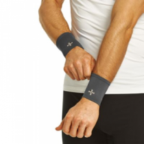 Tommie Copper Men's Recovery Wrist Sleeve - Slate Grey (LARGE)