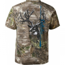 Cabela's Men's Superior Deer Short-Sleeve Tee Shirt - Advantage Max-1 'Green' (2 X-Large)