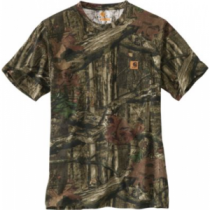 Carhartt Men's Camo Short-Sleeve Tee Shirt Regular - Mo Break-Up Infinity (MEDIUM)