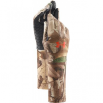 Under Armour Youth ColdGear Camo Liner Gloves - Realtree Xtra 'Camouflage' (LARGE)