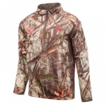 Huntworth Men's Ultimate Hunting 1/2-Zip Pullover - Oak Tree Evo (2XL)