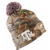 New Era Men's Texas AAggies Camo Knit Beanie - Realtree Xtra 'Camouflage' (ONE SIZE FITS MOST)
