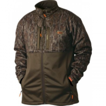Drake Waterfowl Men's Soft-Shell Nontypical Silencer Double-Impact Full-Zip Jacket - Realtree Xtra 'Camouflage' (XL)