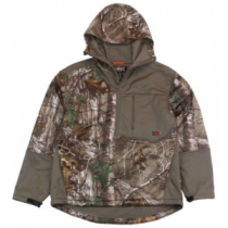 10X Men's Athletic Fit 1/4-Zip Tech Hoodie - Realtree Xtra 'Camouflage' (LARGE)