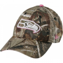 New Era Women's 9Twenty Seattle Seahawks Camo Cap - Realtree Xtra 'Camouflage' (ONE SIZE FITS ALL)