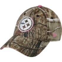 New Era Women's 9Twenty Pittsburgh Steelers Camo Cap - Realtree Xtra 'Camouflage' (ONE SIZE FITS ALL)