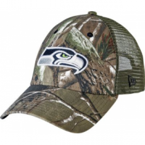 New Era Men's 9Forty Seattle Seahawks Camo Cap - Realtree Xtra 'Camouflage' (ONE SIZE FITS MOST)