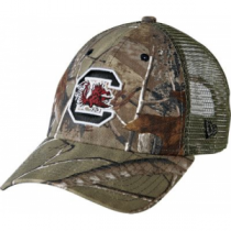 New Era Men's 9Forty South Carolina Gamecocks Camo Cap - Realtree Xtra 'Camouflage' (ONE SIZE FITS MOST)