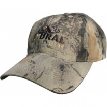 Natural Gear Men's Six-Panel Logo Cap - Natural Camo (ONE SIZE FITS MOST)