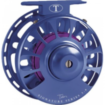 TIbor Signature Series Blue Fly Reel