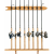 Organized Fishing 8-Rod Modular Rack - Oak