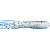 Strike King Kevin Van Dam Bitsy Tubes - White