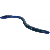 Strike King KVD Finesse Worm - Red
