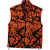 Cabela's Men's Base Camp Fleece Blaze Vest - Blaze Horizon 'Dark Orange/Black' (MEDIUM)